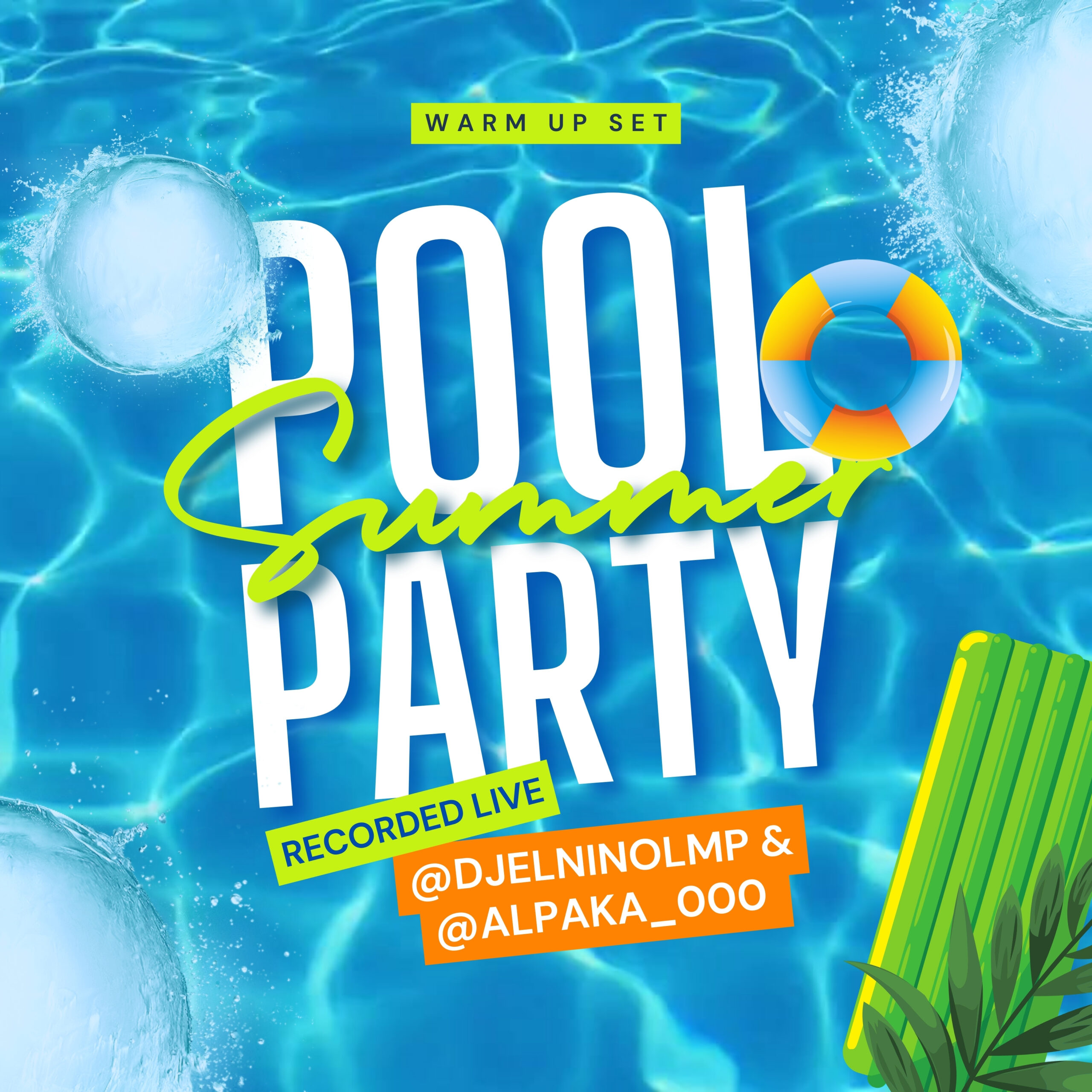 DJ El Nino - Live Pool Party Warm Up House Set (7/20/24)